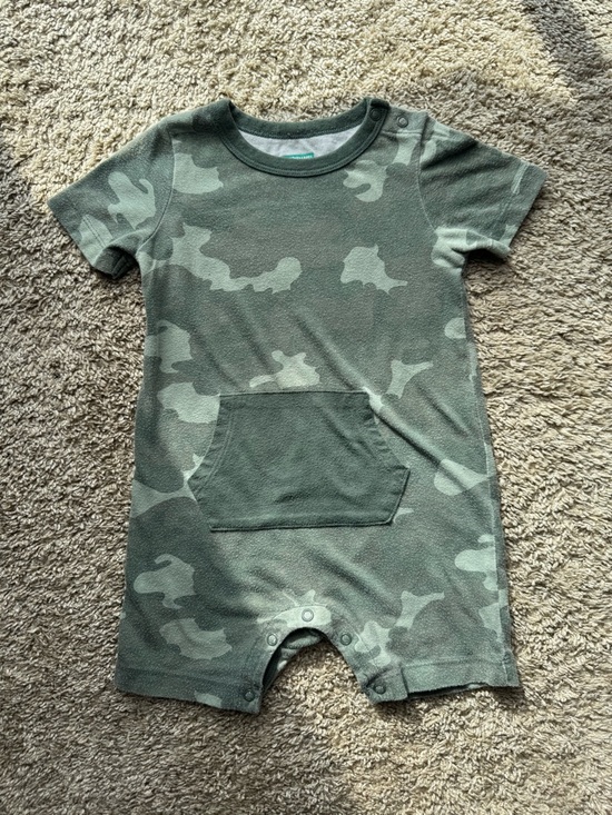 Garanimals Other - 24M Garanimals Green Camo Short Sleeve Romper One Piece Outfit
